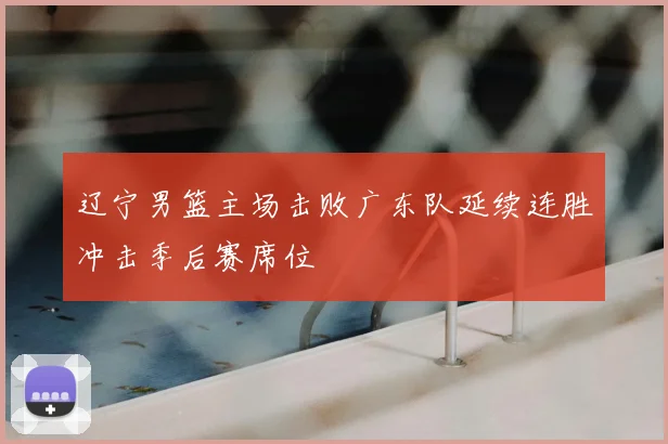 辽宁男篮主场击败广东队延续连胜冲击季后赛席位